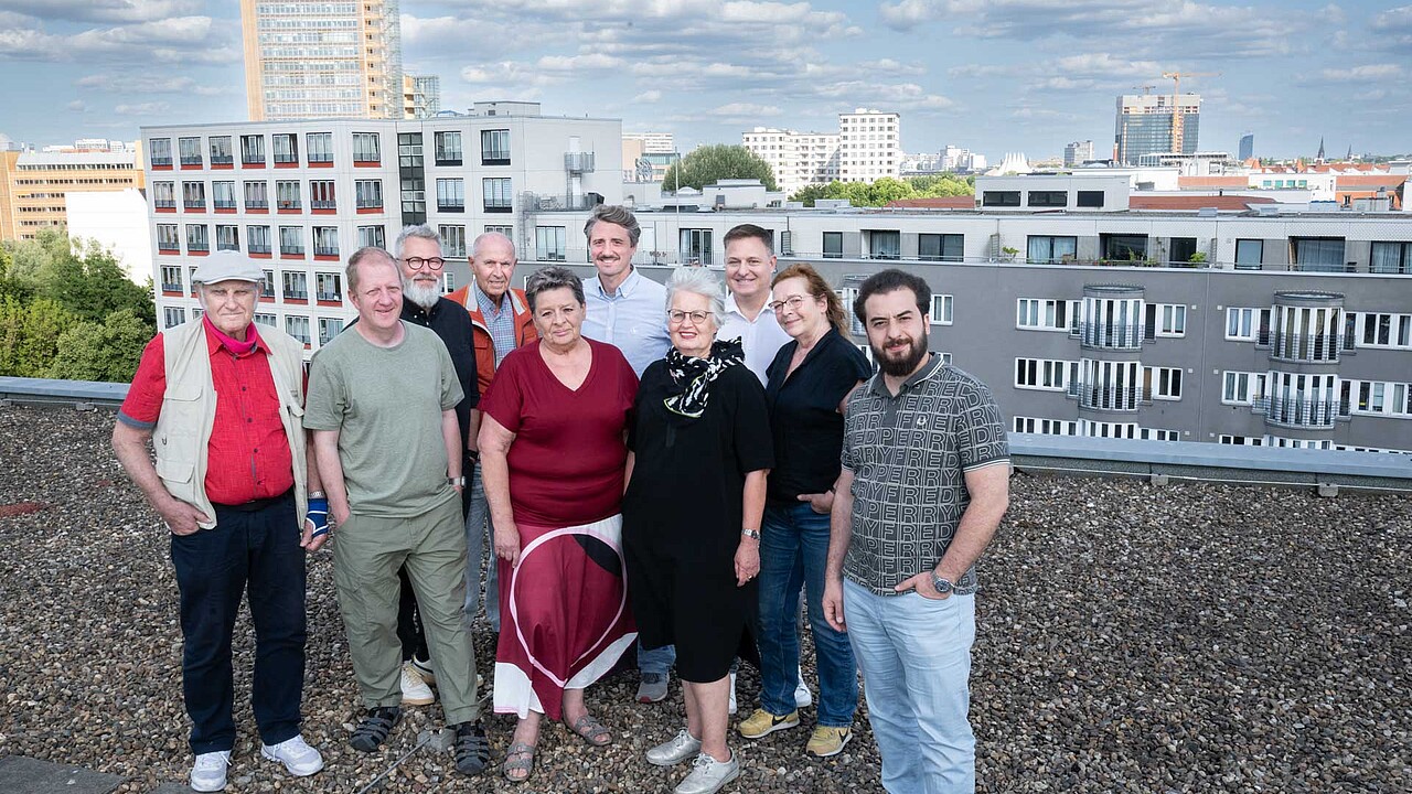 Gruppenfoto Mieterrat