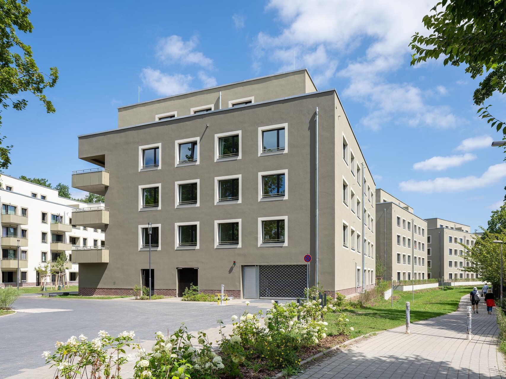Außenansicht Neubau am Falkenberg