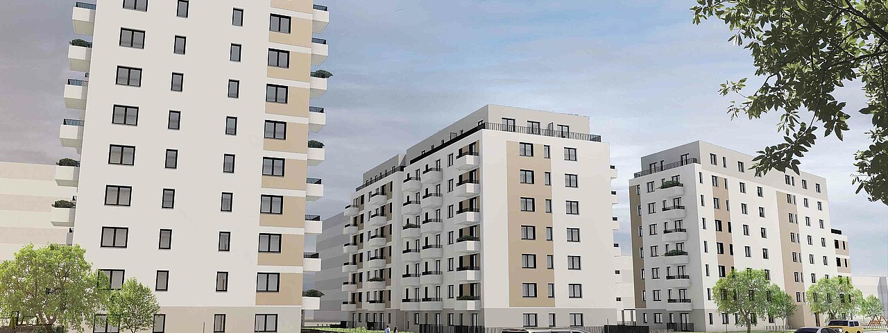 Visualisierung degewo Neubau Schützenstraße 11 in Treptow-Köpenick