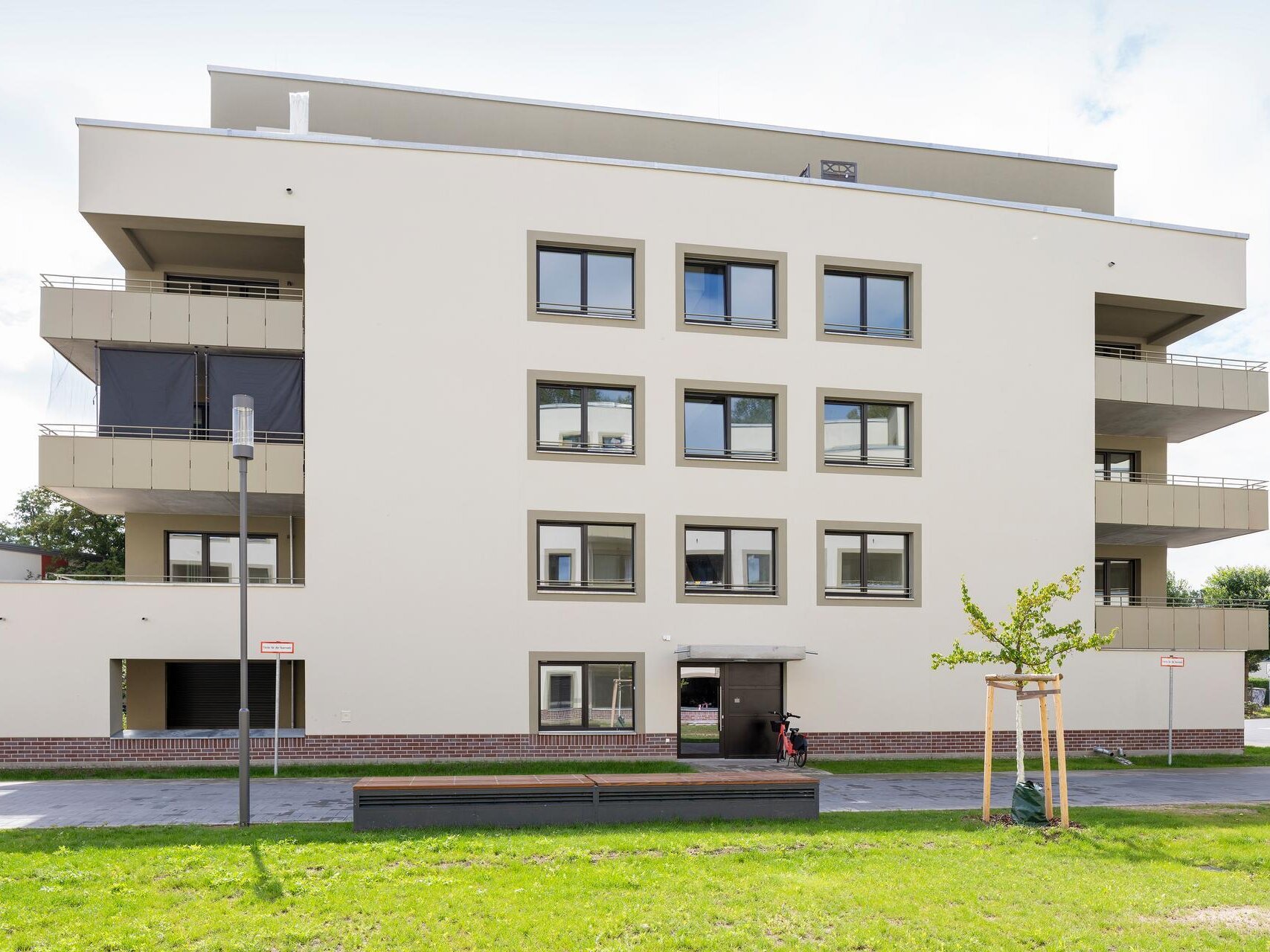 Außenansicht Neubau am Falkenberg