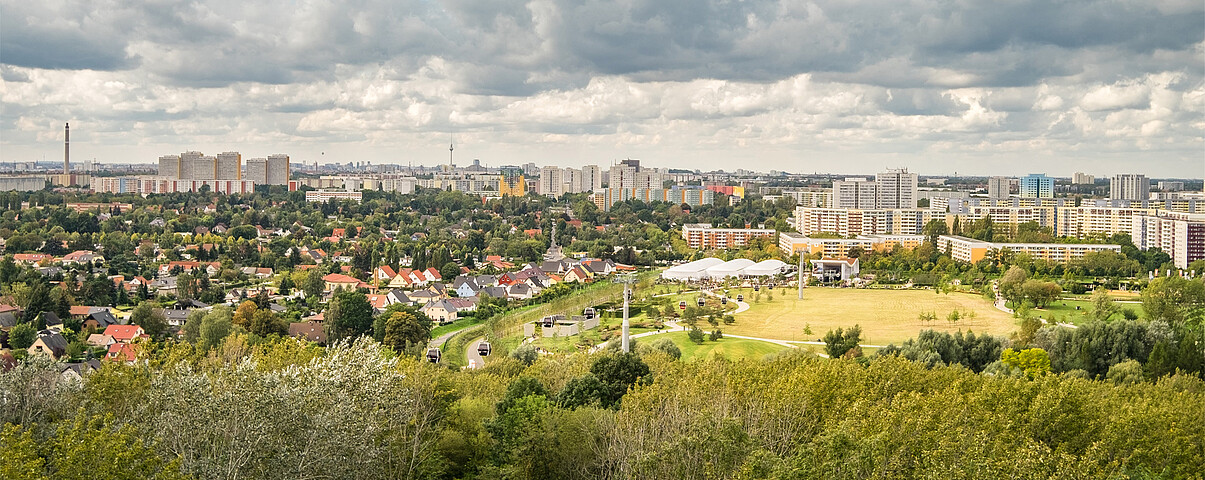 Skyline von Marzahn Hellersdorf