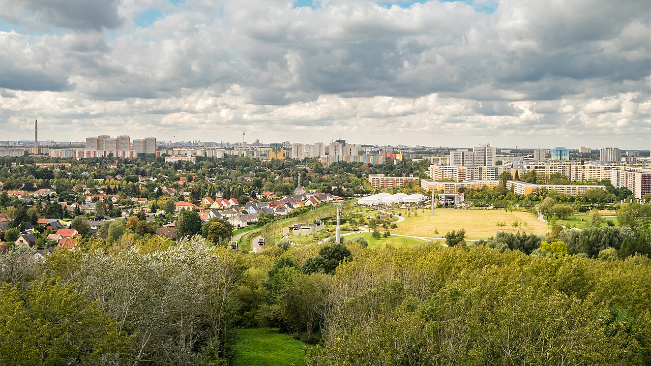 Skyline von Marzahn Hellersdorf