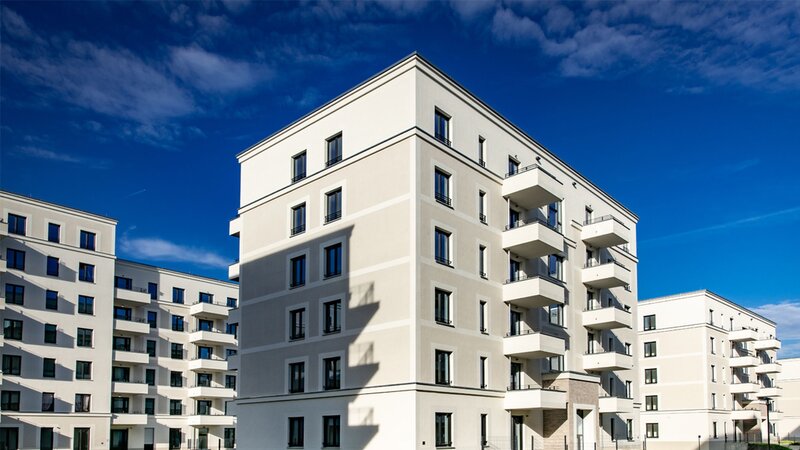 Außenansicht degewo-Neubau Paulsternstrasse.