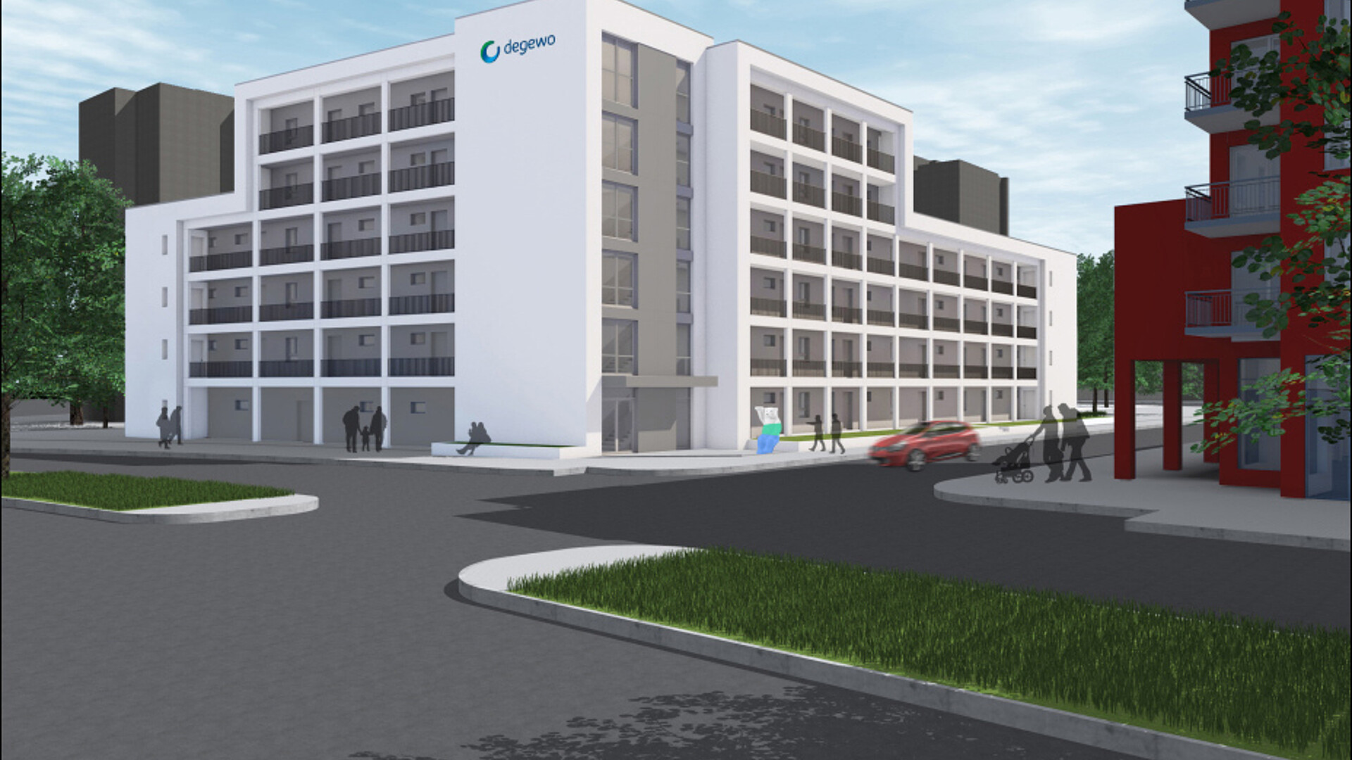degewo Hybrid-Neubau Fritz-Erler-Allee, Agnes-Straub-Straße 