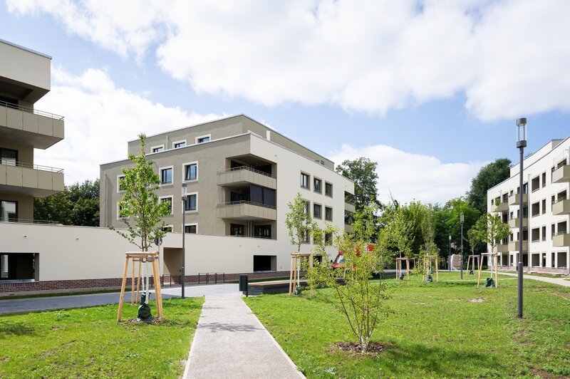 Außenansicht Neubau am Falkenberg