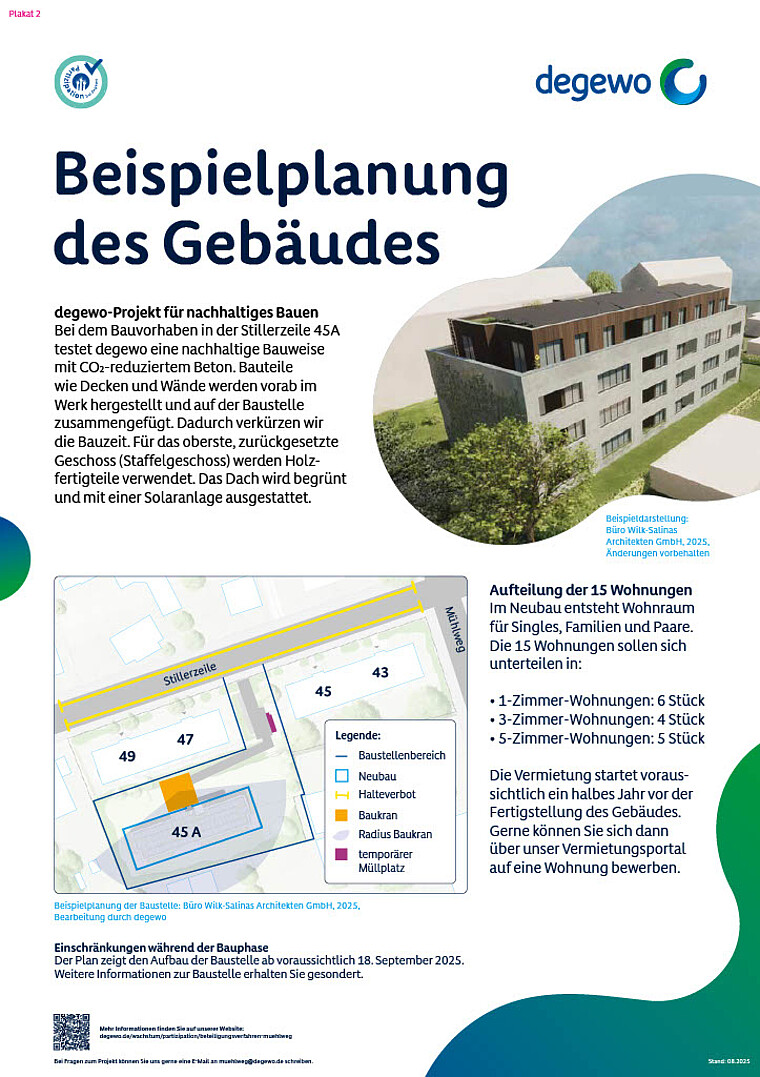 Plakatausstellung Neubauvorhaben 2. Seite