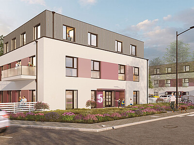 Visualisierung Bisamstraße, 12623 Berlin