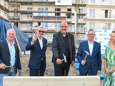 degewo-Richtfest im Johannisthal 