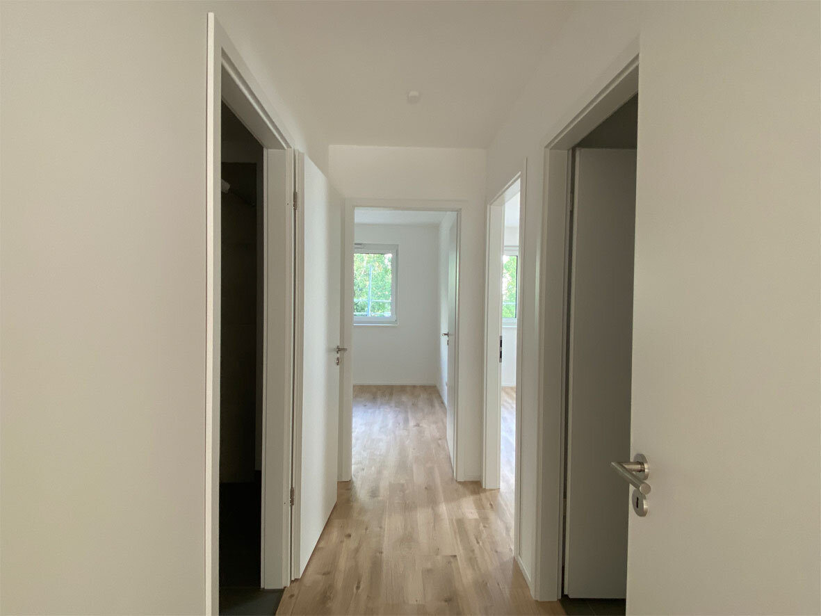 Klimahaus Salvador-Allende-Straße Innenansicht Wohnung Flur