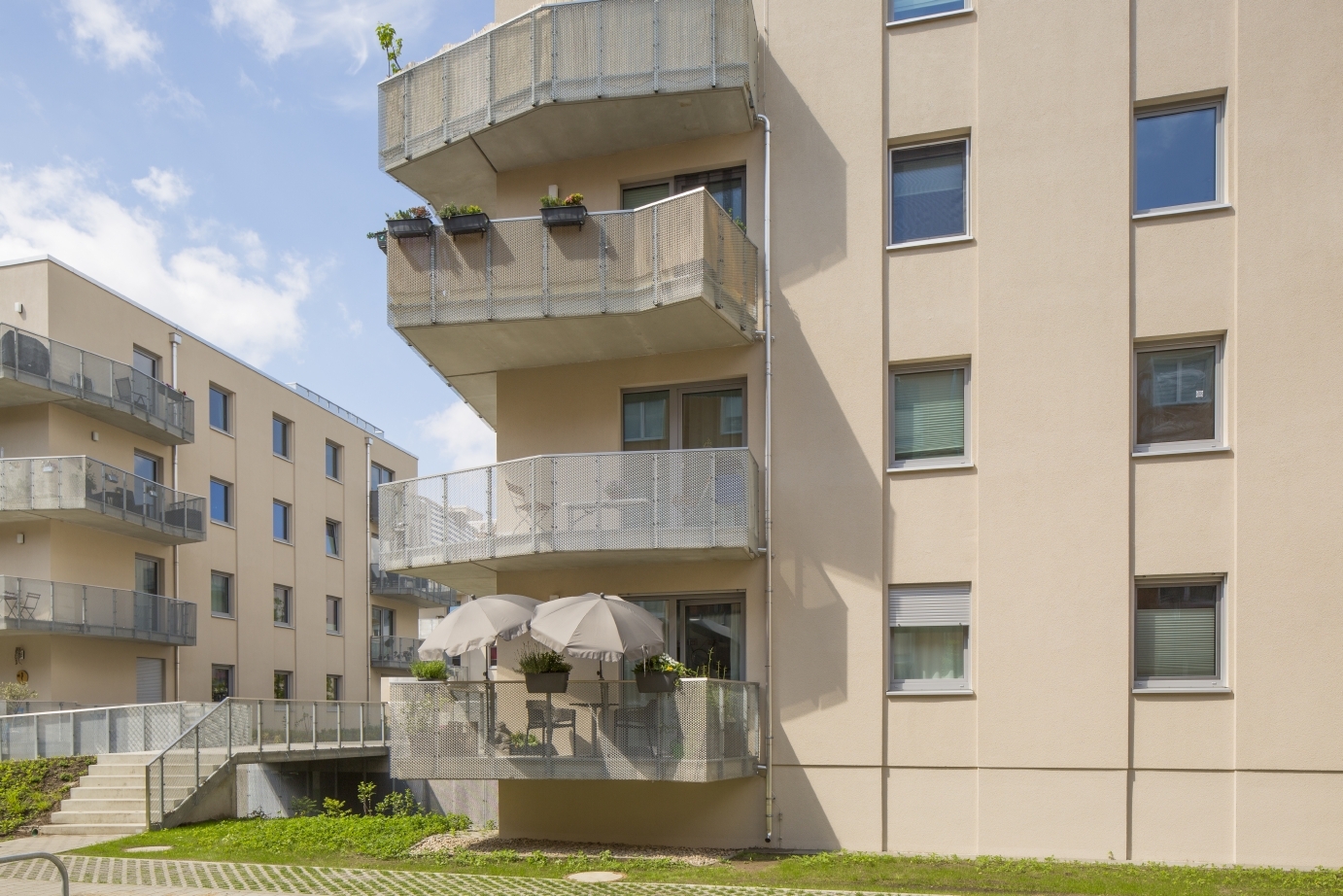 Ansicht degewo Neubau Karl-Pokern-Straße