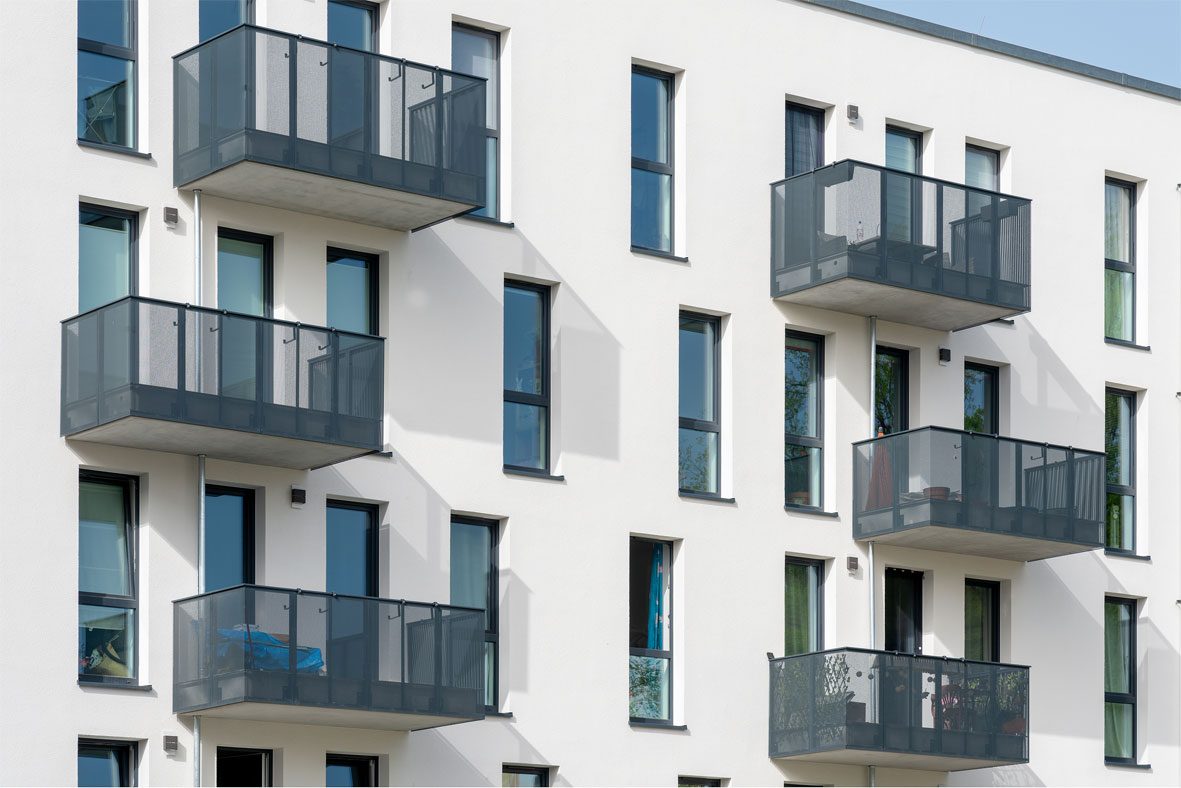 Fassade degewo-Neubau Kietzer Feld