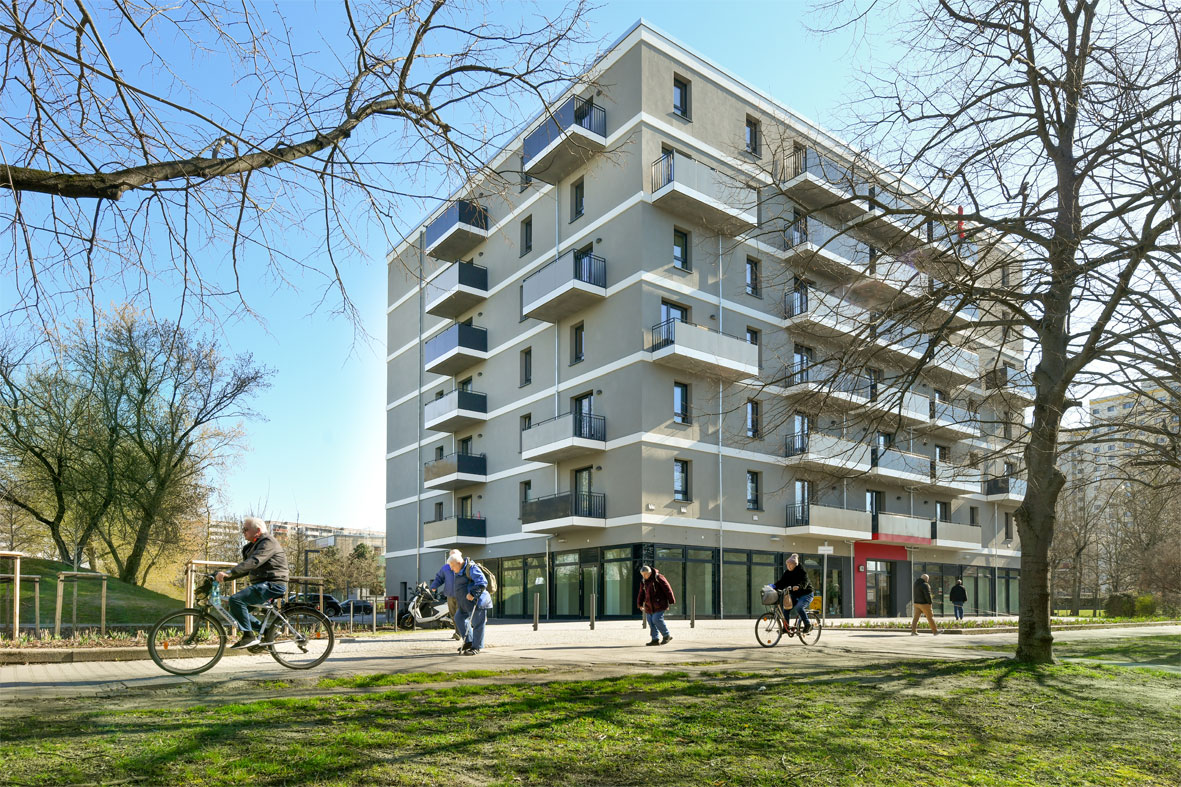 degewo Neubau Mehrower Allee "Die neuen Ringkolonnaden"