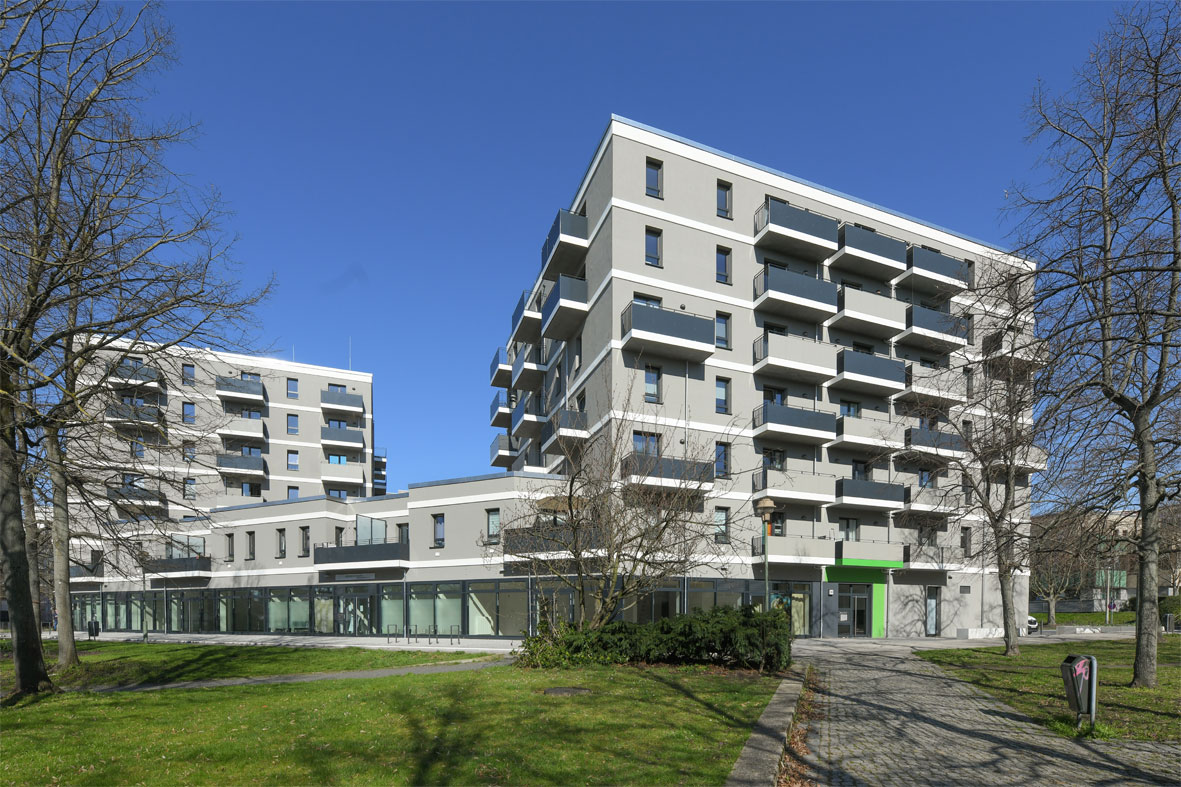 degewo Neubau Mehrower Allee "Die neuen Ringkolonnaden"