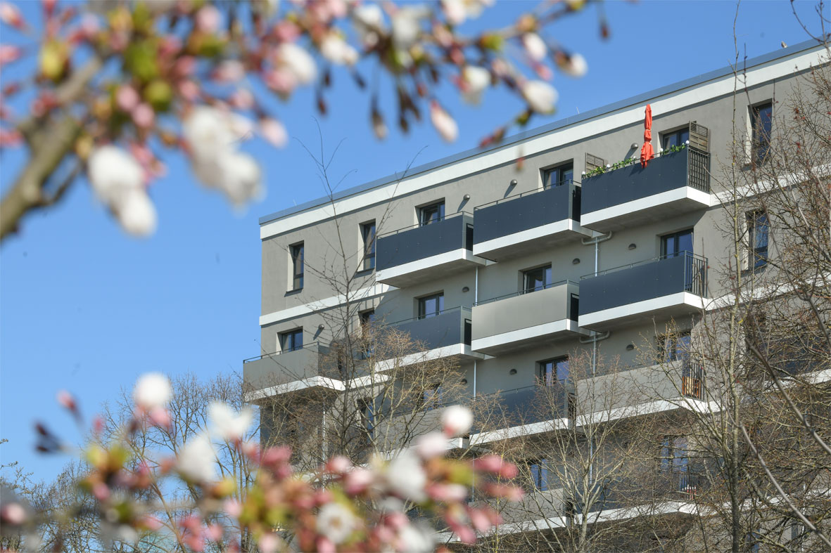 degewo Neubau Mehrower Allee "Die neuen Ringkolonnaden"