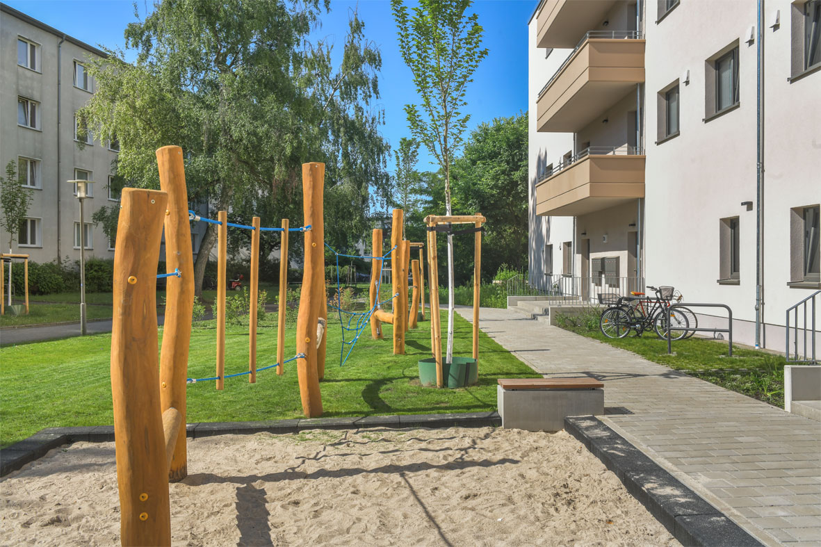 degewo Neubau Spielplatz Ottomar-Geschke-Straße