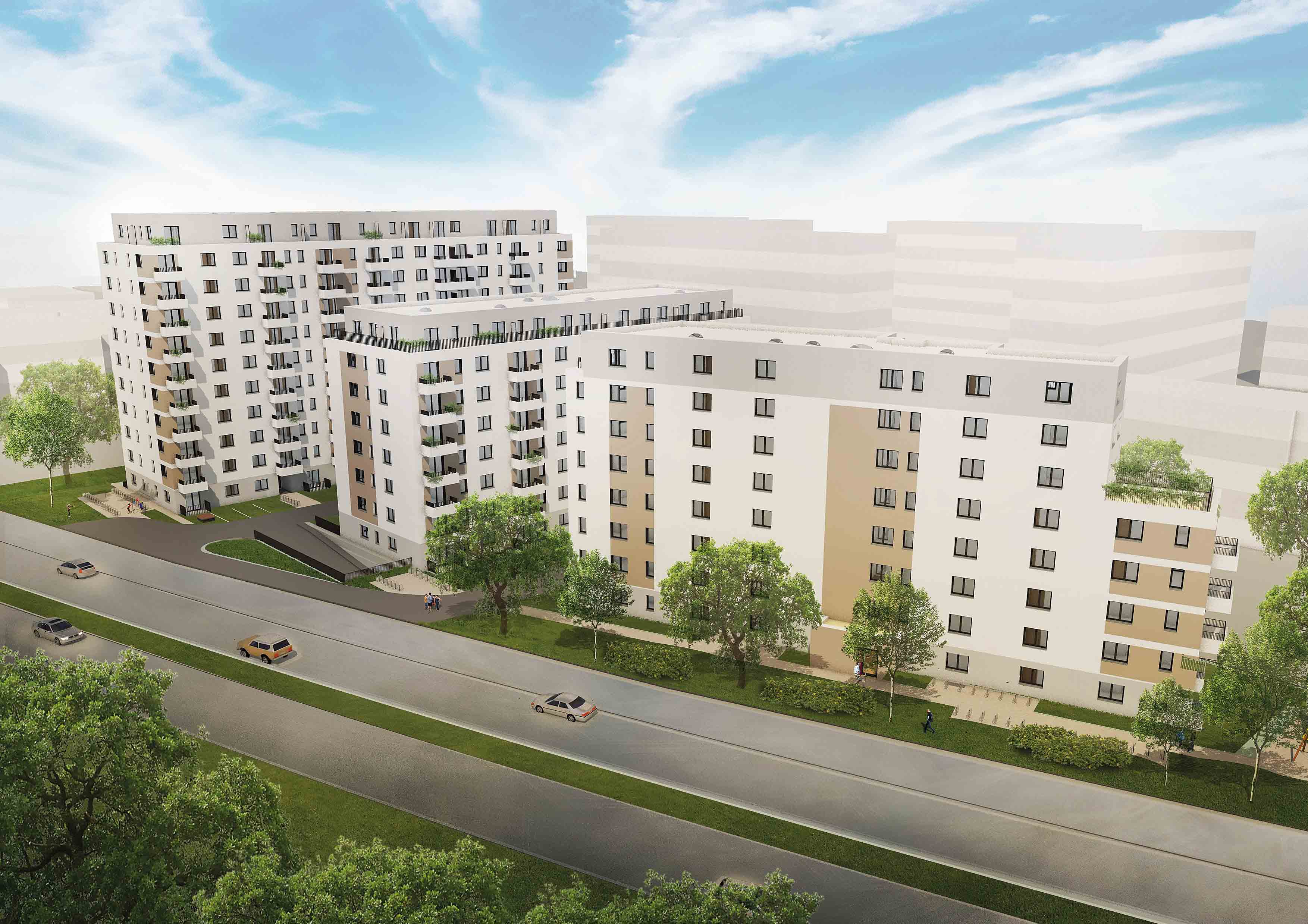 Visualisierung degewo Neubau Schützenstraße 11 in Treptow-Köpenick