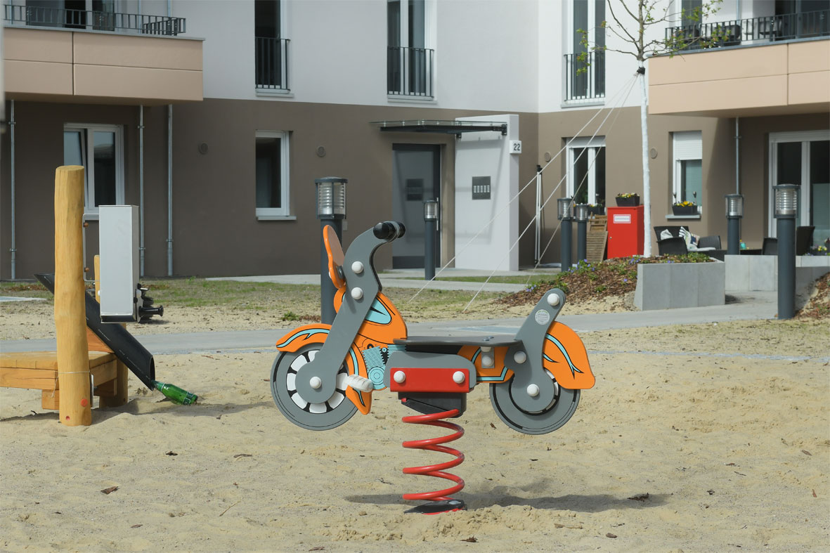 Ansicht degewo Neubau Schwartzkopffstraße