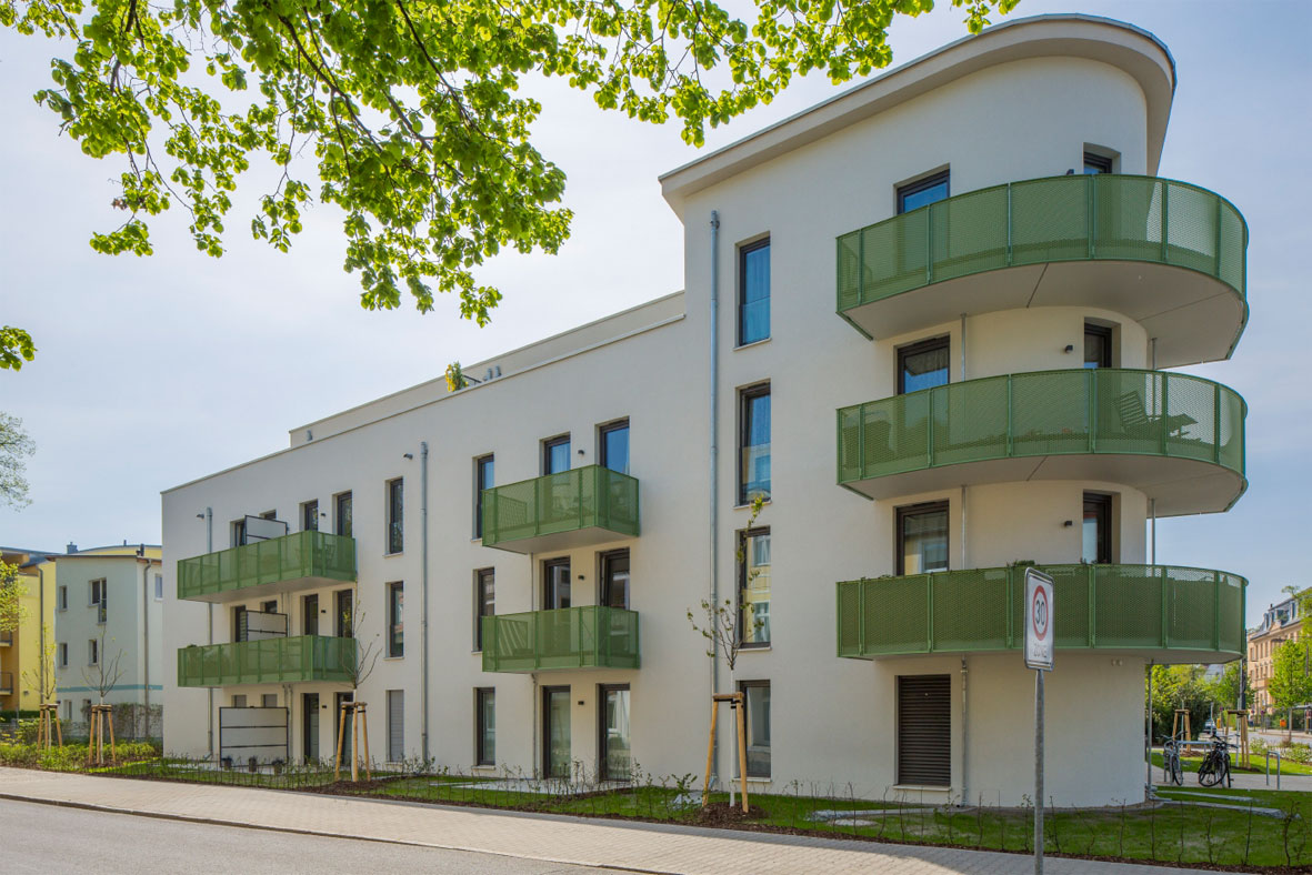 Außenansicht degewo Neubau Wassersportallee 13