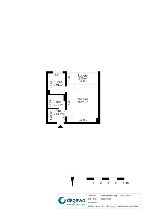 تصویر 1-Zimmerwohnung in der Gropiusstadt sucht Nachmieter