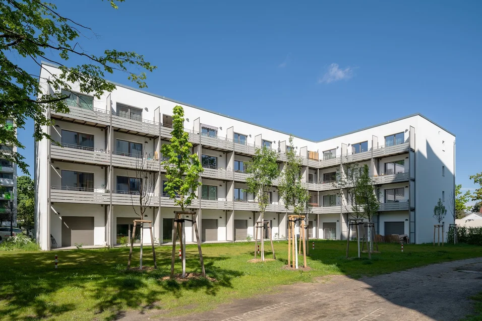 تصویر 1-Zimmerwohnung im Neubau, nur mit WBS 100/140 mit besonderem Wohnbedarf!