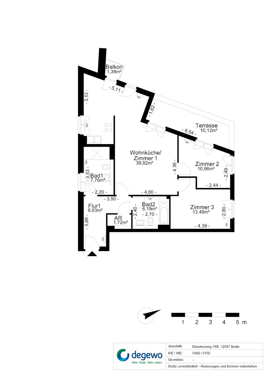 Außergewöhnlicher Grundriss mit Dachterrassen-Flair sucht Nachmietende! – Foto 6