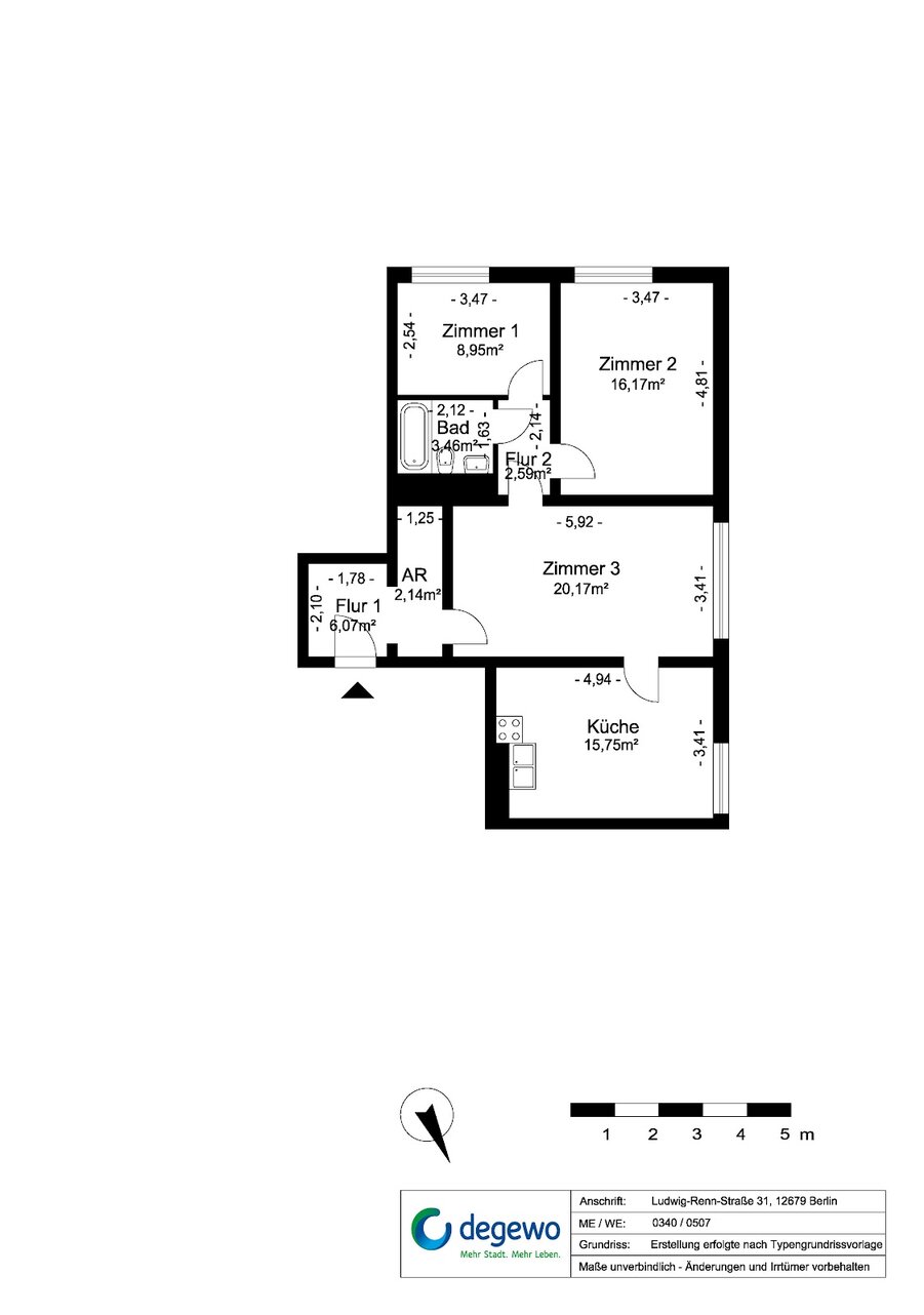 تصویر Viel Platz für die gesamte Familie - Nachmieter gesucht! · Ludwig-Renn-Straße 31, 12679 Berlin