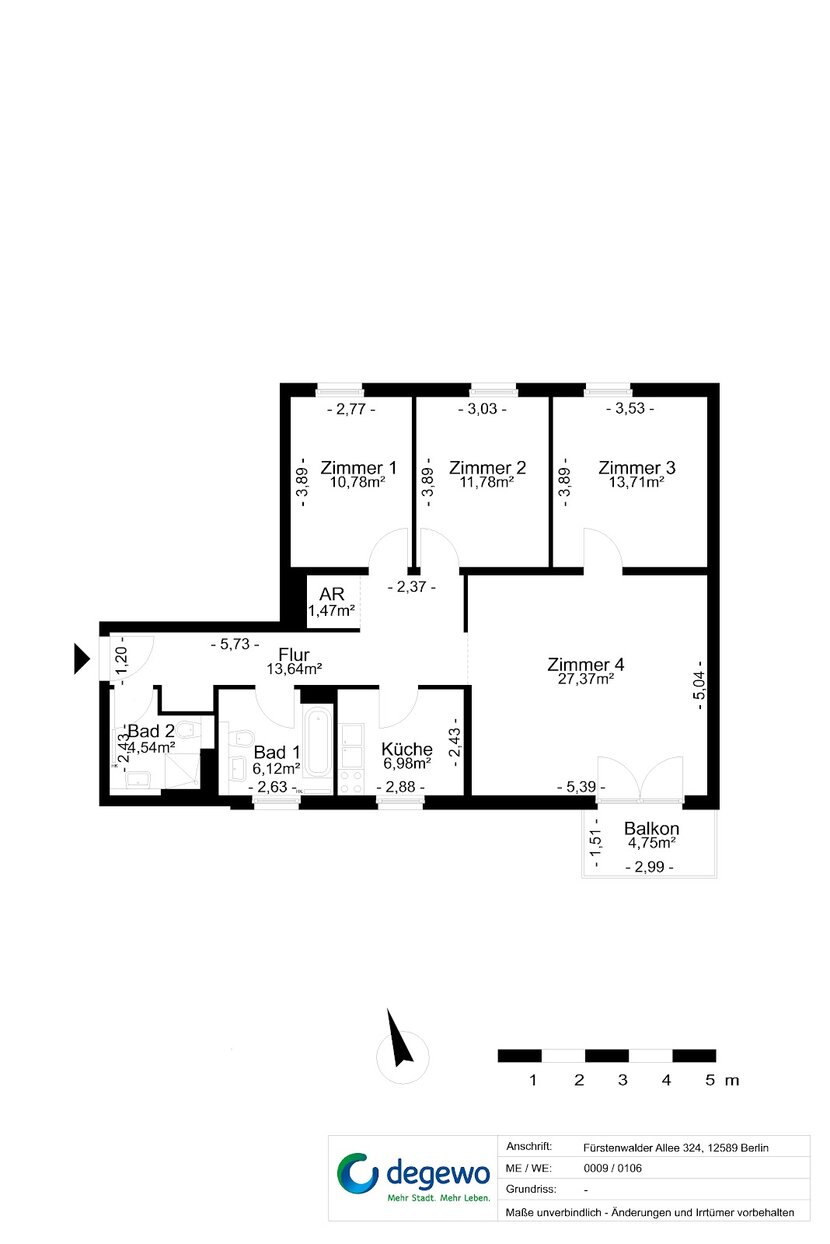 4-Zimmer-Wohnung im Neubau – Foto 21
