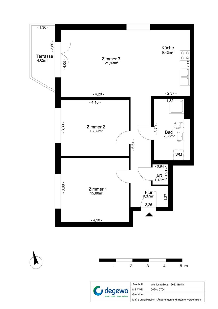 Neubau Zweitbezug - 3 Zimmer mit Balkon – Foto 13