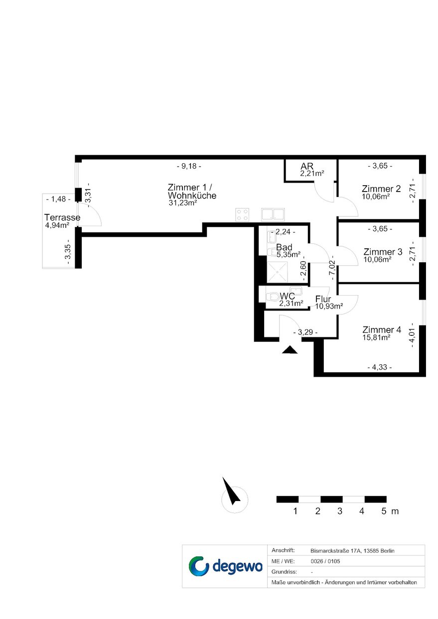 4-Zimmer-Neubauwohnung nahe der Altstadt Spandau – Foto 17