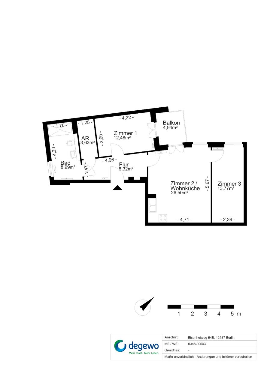 3-Zimmer-Wohnung im Neubau - nur mit WBS 180! – Foto 14