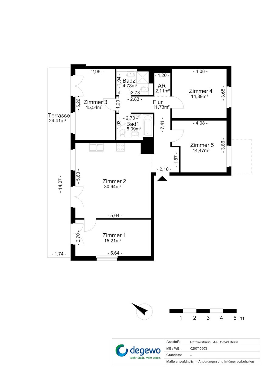Große Familienwohnung - keiner wohnt über Ihnen - Neubau Zweitbezug! – Foto 22