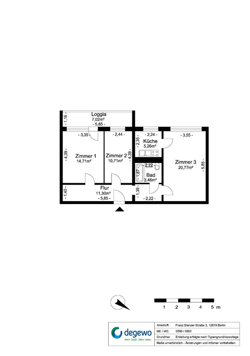 تصویر Nachmietersuche! Gemütliche und Helle 3 Zimmer Wohnung