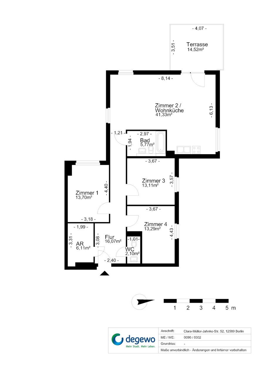 Zweitbezug im Neubau - 4-Zimmer-Wohnung mit großer Terrasse – Foto 18