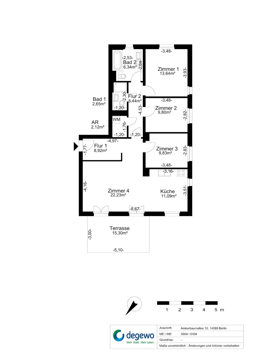 Schöne 4-Zimmer-Wohnung im Neubau – Foto 30