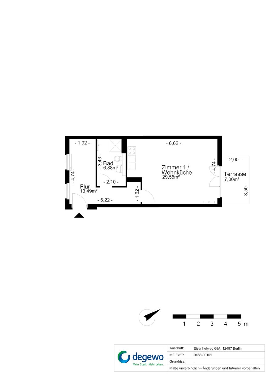 1-Zimmer-Wohnung im Eisenhutweg – Foto 12