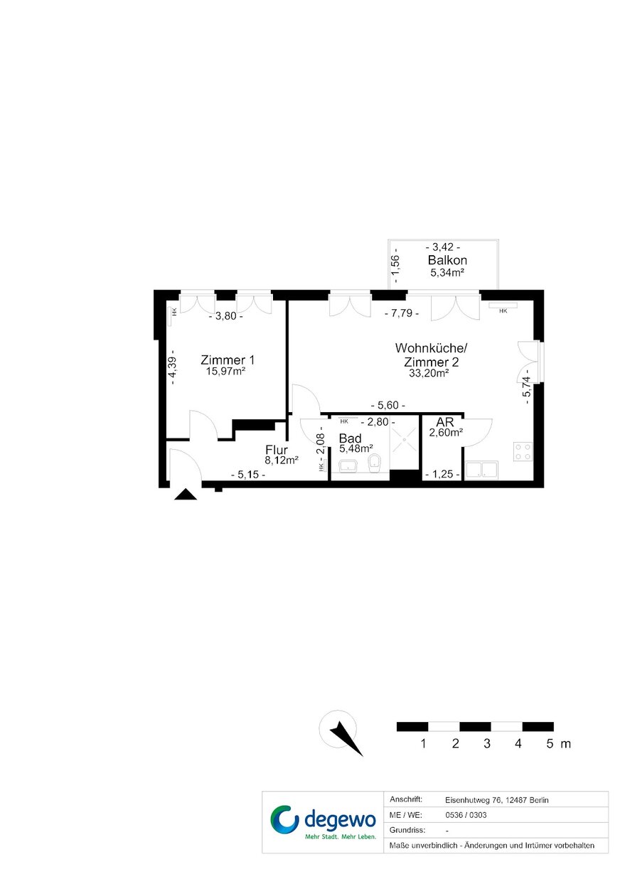 Helle 2-Zimmer-Wohnung sucht Nachmietenden! – Foto 6