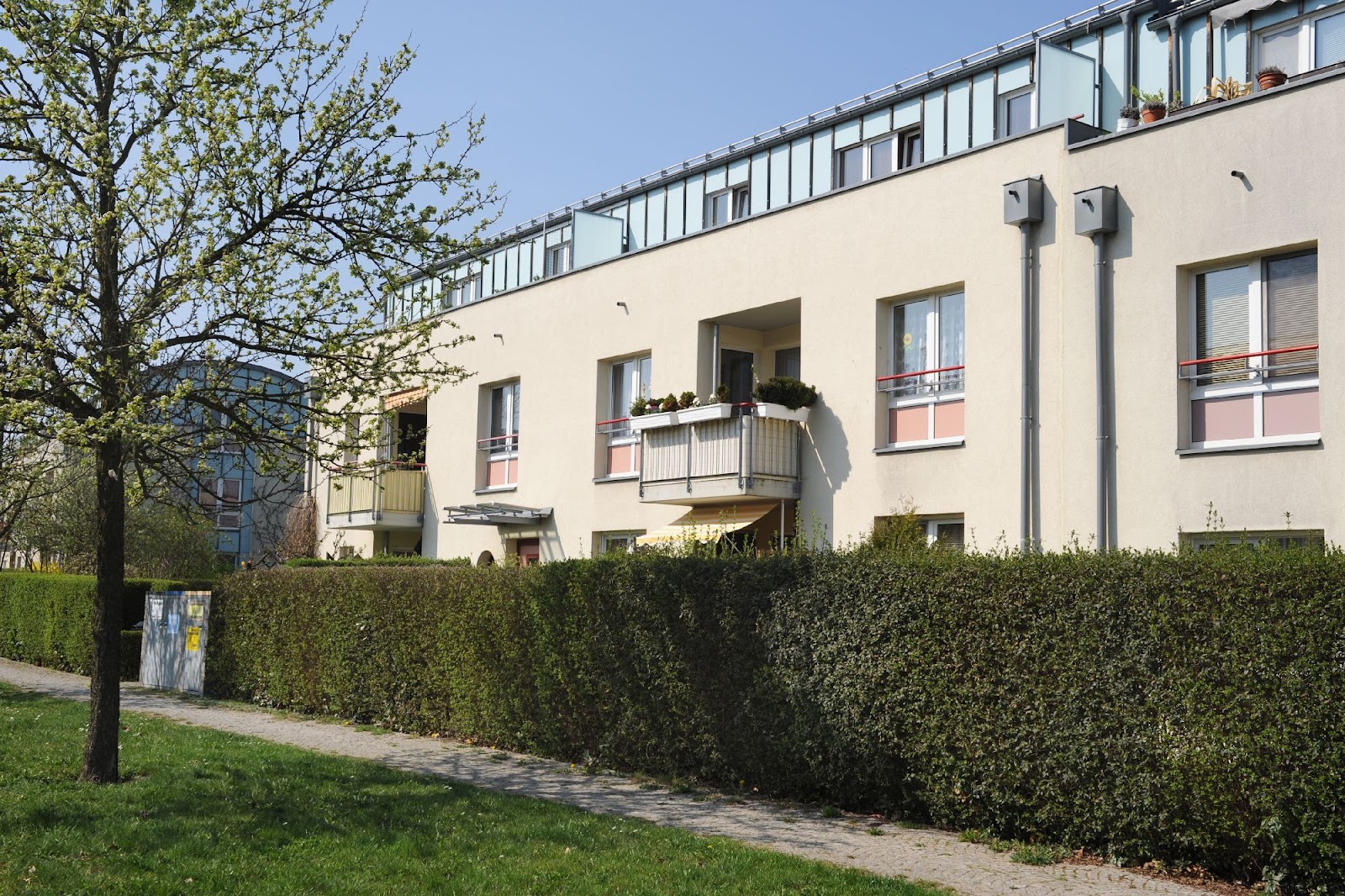 Das Siedlungsgebiet an der Wuhle lädt zum Joggen ein