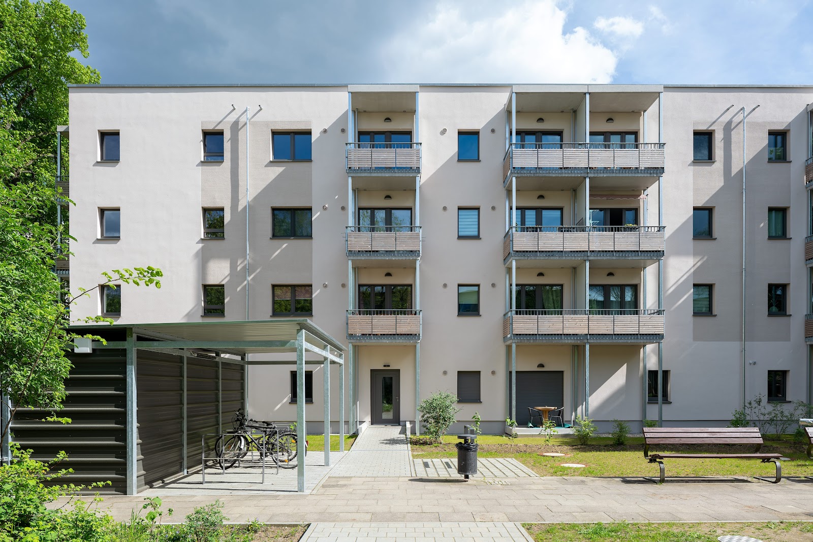 تصویر Modernes Wohnen im Grünen für Singles - WBS 140 erforderlich!